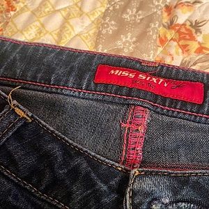 vintage miss sixty low rise jeans flare jeans!
